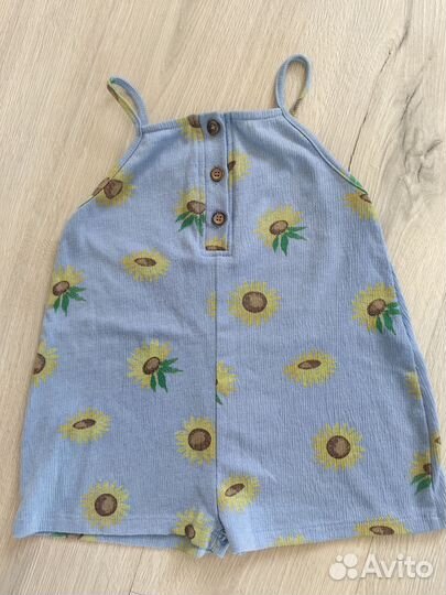 Песочник, боди, комбинезон летний, р.86, Zara