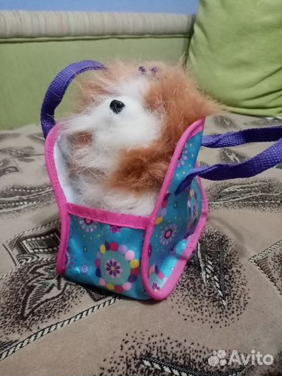 Игрушка Собака в сумке