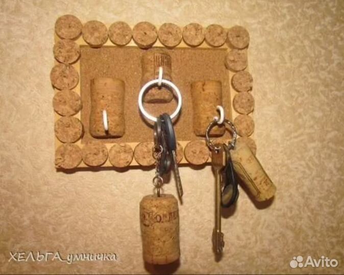 Пробки от шампанского для декора