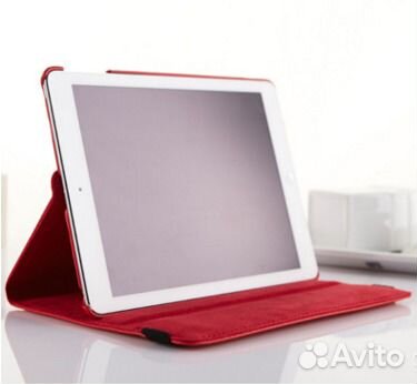 Чехол на iPad 2/3/4 поворотный 360 Красный