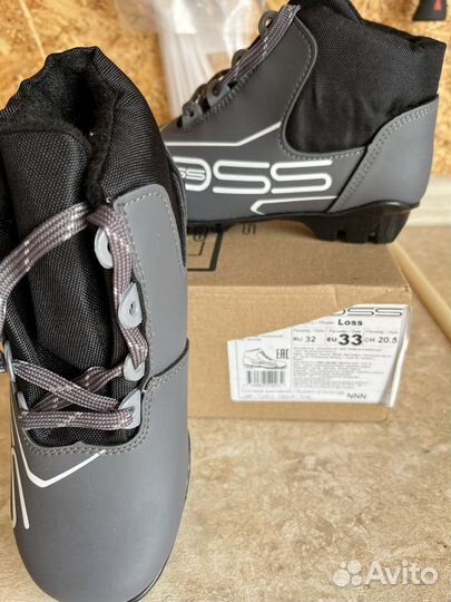 Ботинки лыжные Sky boots, размер 33.39