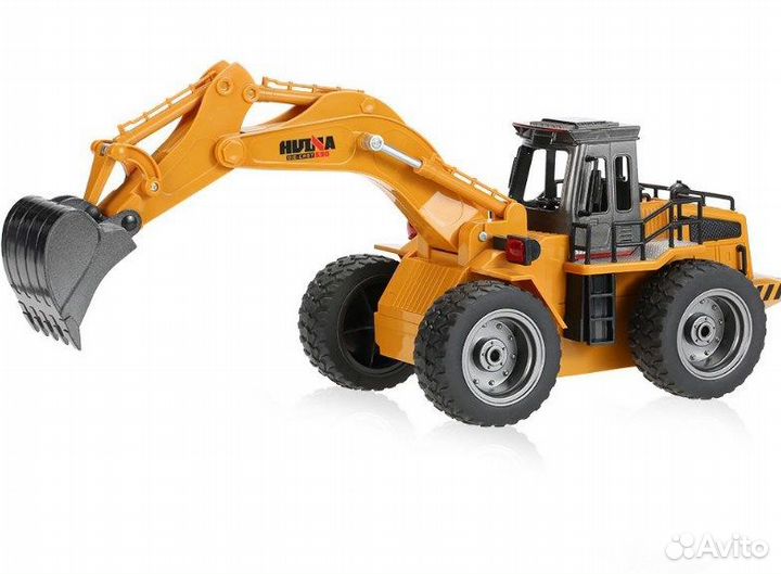 Радиоуправляемый экскаватор HUI NA toys 1:16