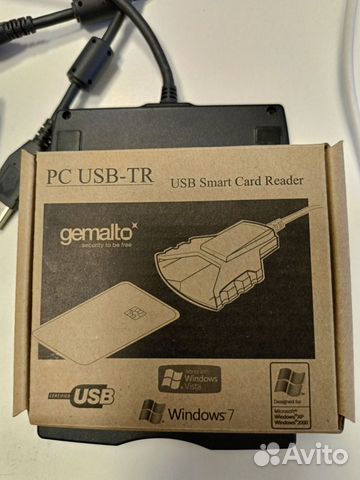 Кард ридер PC USB-TR Smart Card Reader