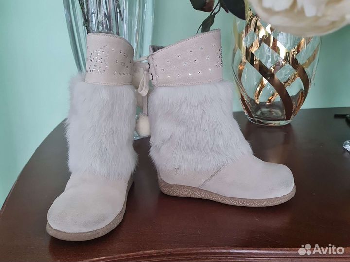 Сапожки для девочки 23