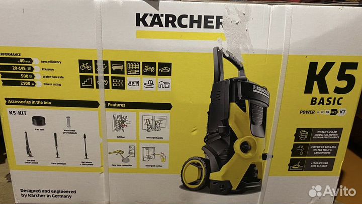 Karcher K5 Basic Новая мойка высокого давления