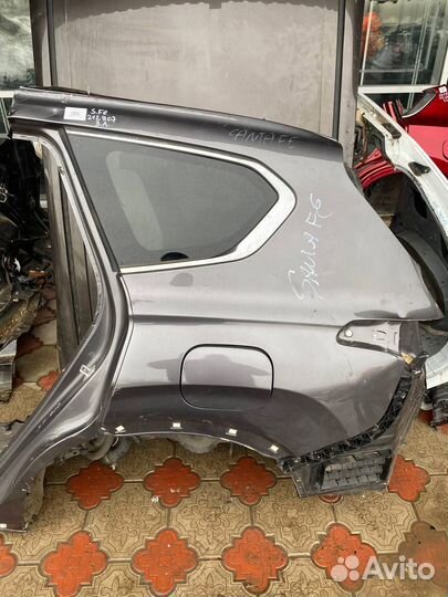 Четверть задняя левая Hyundai Santa Fe 4 целая