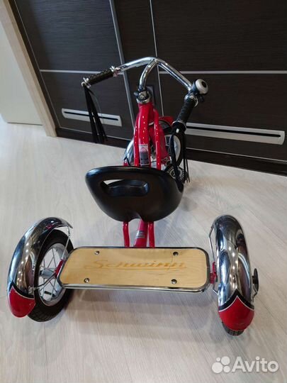 Детский трехколесный велосипед ретро-байк Schwinn