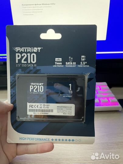 Ssd 1 tb patriot p210