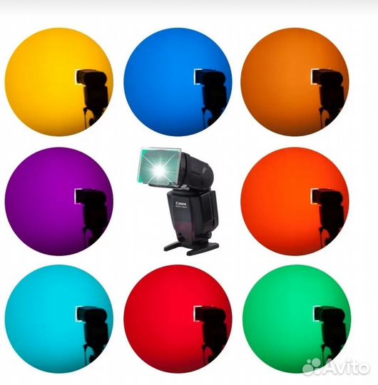 Фильтры на вспышку