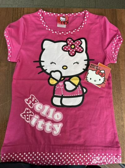 Футболка hello kitty оригинал новая