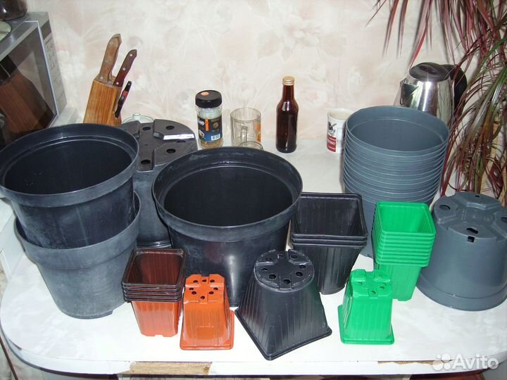 Цветочные горшочки