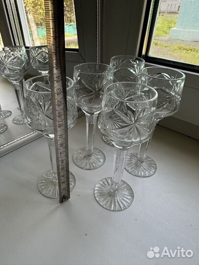 Хрустальные рюмки