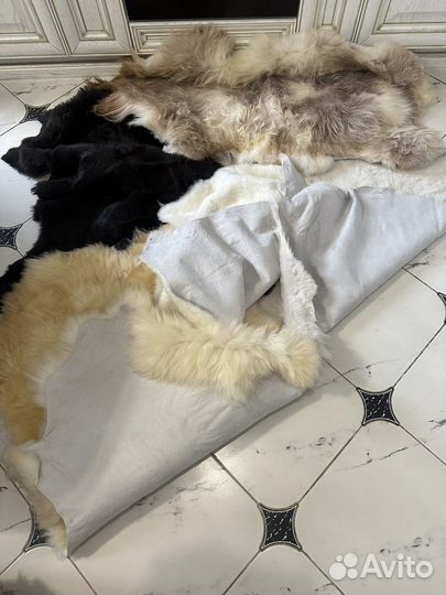 Овчина фабричная(шкурки животных)