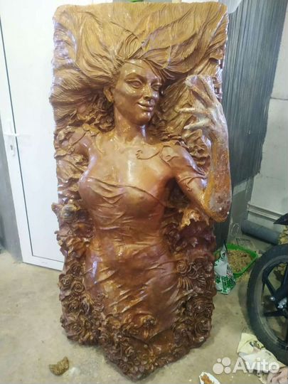 Изготовление скульптур и барельефов из стеклопласт