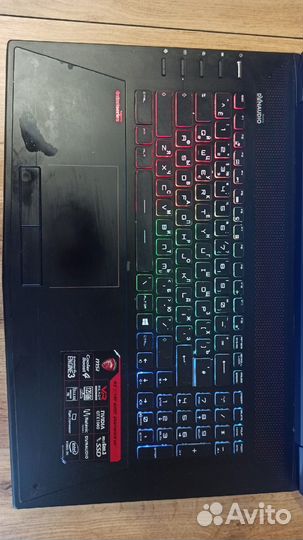 Игровой ноутбук msi i7 gt72vr 6RD