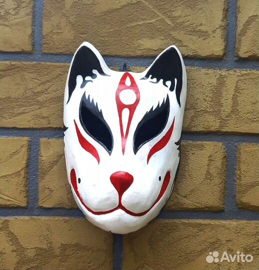 Маска Кицунэ на детей