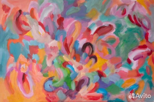 Картина «Летнее настроение» на холсте 60-90 см