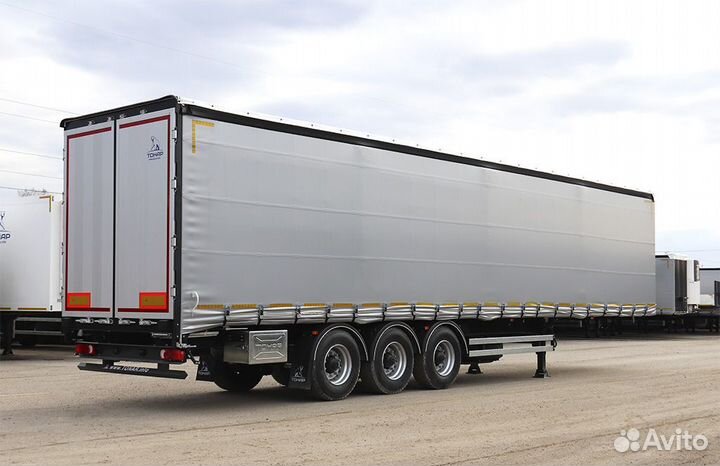 Полуприцеп шторно-бортовой Тонар T3-13 (9888), 2023