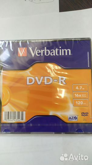 Диск VS DVD-R 4.7 GB 16x Slim, 1 шт