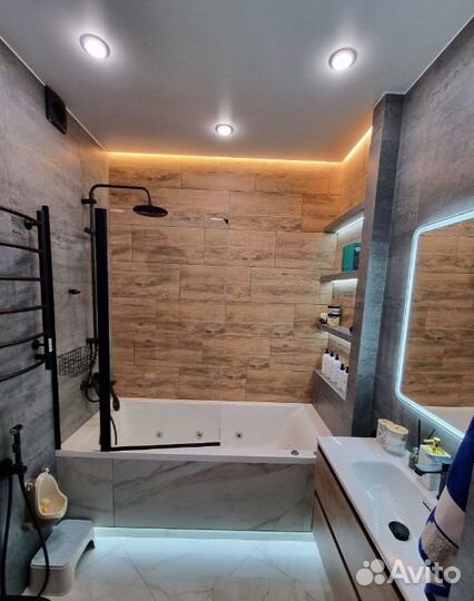 Ремонт квартир под ключ (работаю сам )