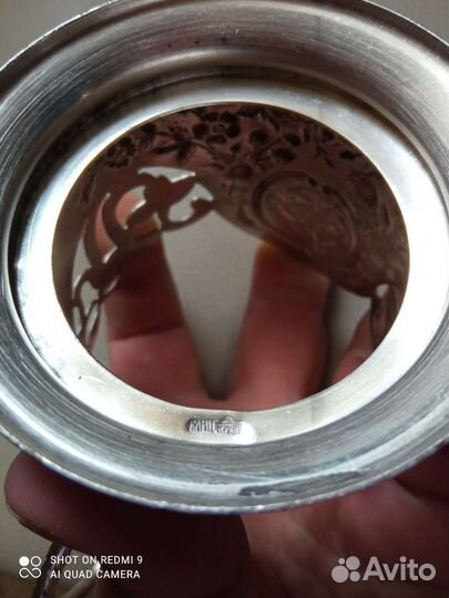 Подстаканникссср мельхиор мнц