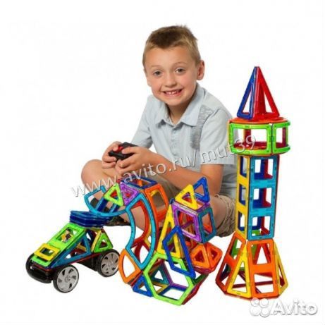 Магнитный конструктор Magical Magnet 56 деталей