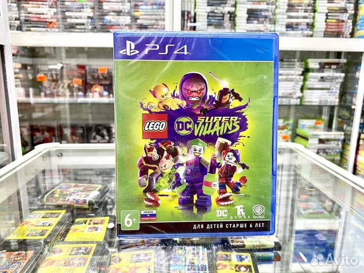 Lego DC Super Vilains игра для ps4 Новый