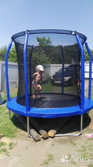 Батут с сеткой 