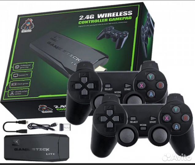 Игровая приставка консоль ретро игры 64 гб 10000