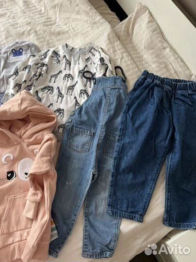 Пакет фирменных вещей на девочку 92-98
