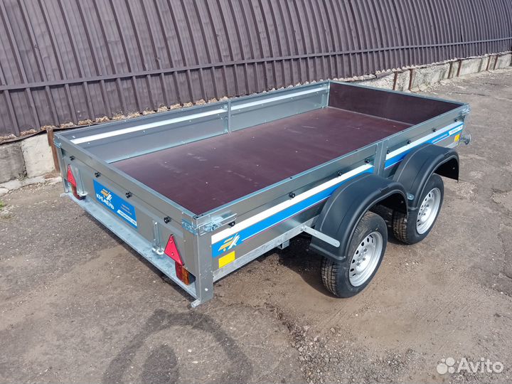 Прицеп Кремень31 двухосный 3х1.5х0.3