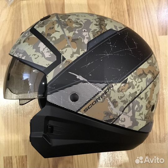Scorpion exo-combat шлем мотошлем мото мотоцикл