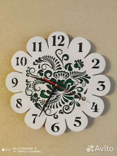 Часы настенные ручной работы