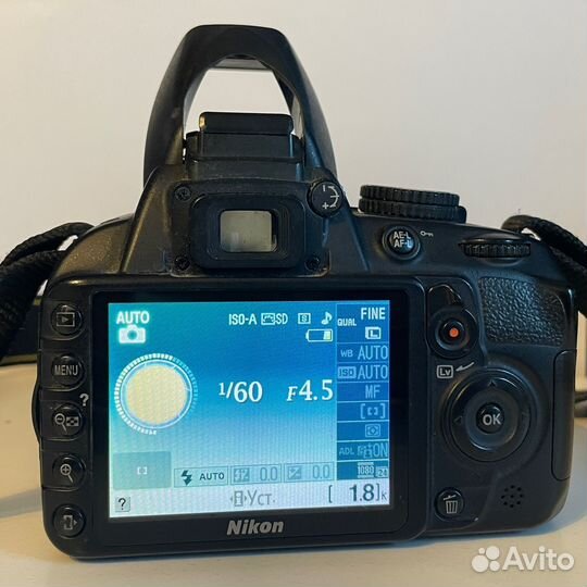Зеркальный фотоаппарат nikon d3100