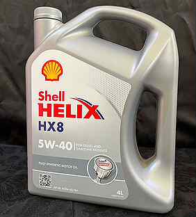 Мо�торное масло Shell Helix HX8 5W-40 4л