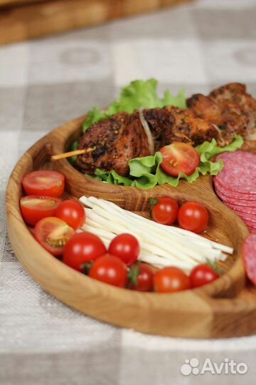 Менажница дуб d30, 28, 26 см