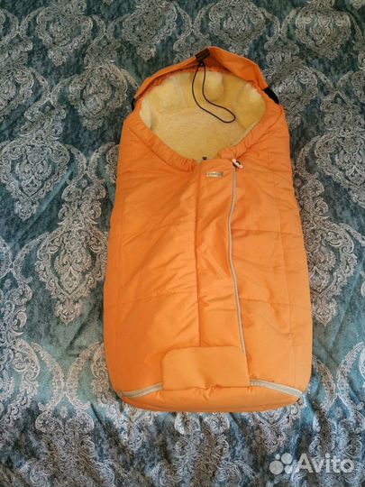 Зимний конверт в коляску на овчине Christ Tula