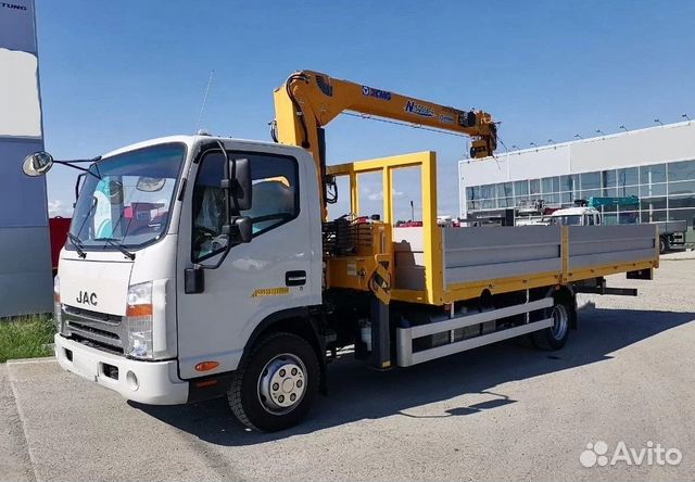 JAC N90 с КМУ, 2024