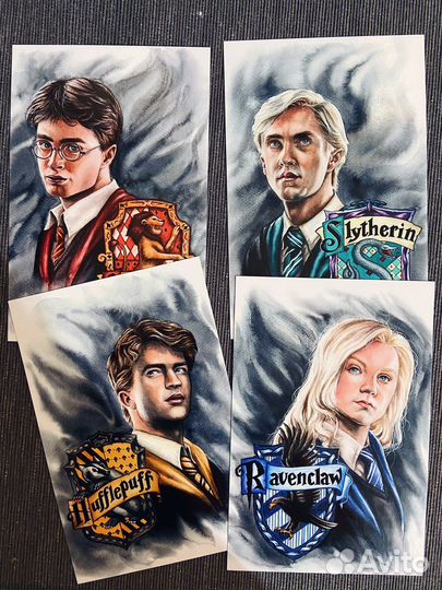 Открытки Гарри Поттер