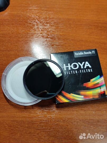 Фильтр для камеры hoya Variable nd 72 mm