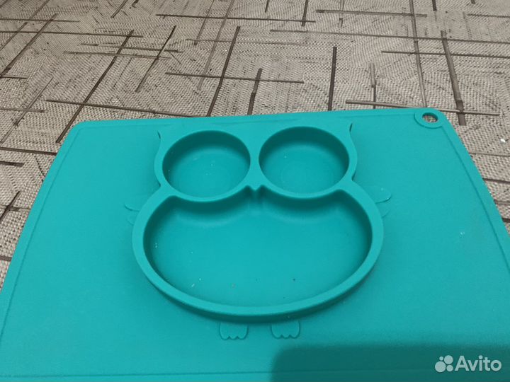 Силиконовая тарелка-коврик