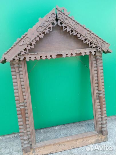 Антикварный киот и рамка для иконы