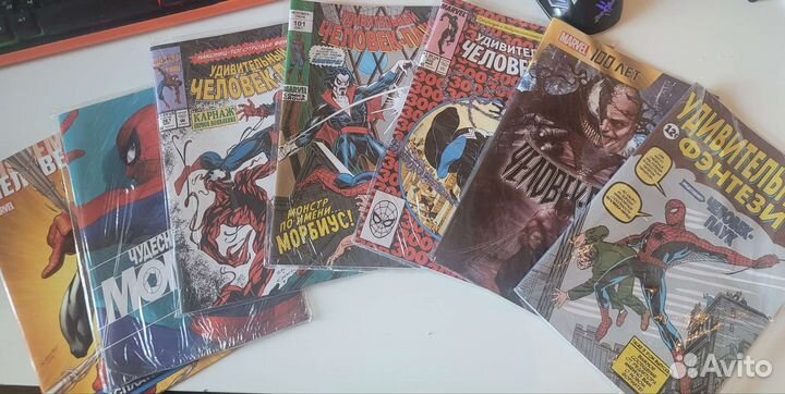 Комиксы человек паук