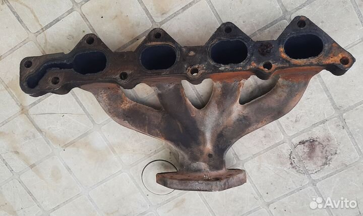 Выпускной коллектор на шевроле лачетти, авео, круз