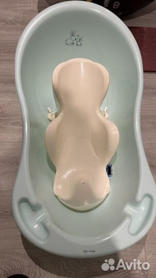 Ванночка для купания с горкой