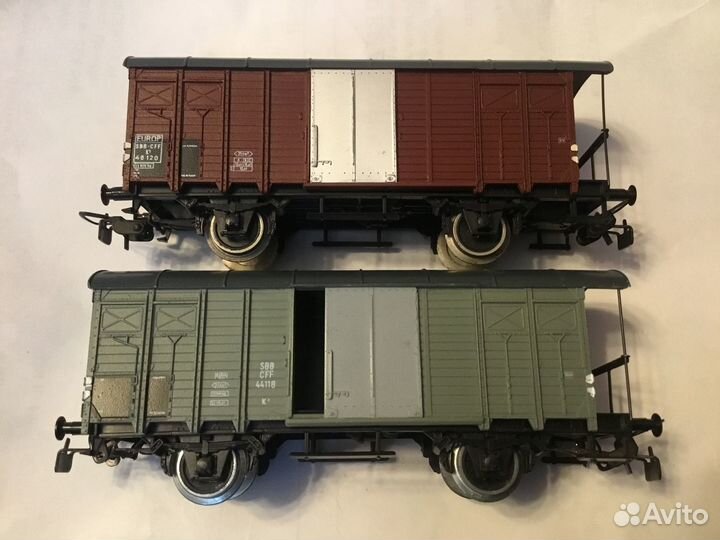 16,5мм(ho) подборка 2 интересных вагона piko ГДР