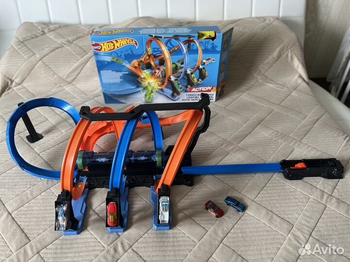 Игровой набор Hot wheels Экш Автотрек