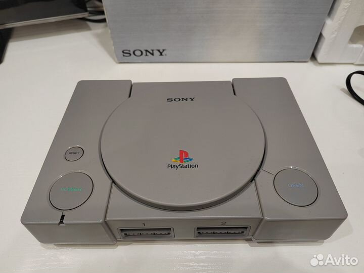 Sony PS1 FAT scph-7500 комплект