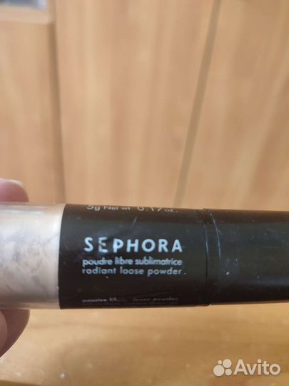 Рассыпчатая пудра Sephora тон 04 бежевый
