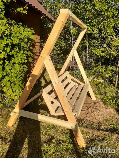 Качели дачные